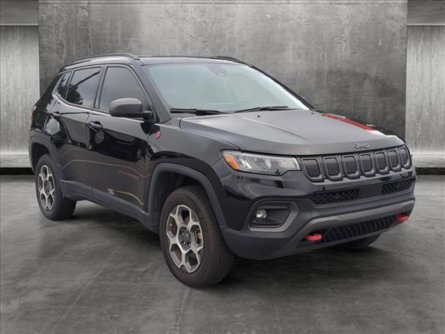 used 2022 Jeep Compass car, priced at $21,137