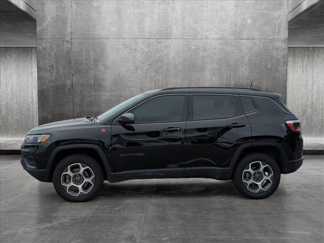 used 2022 Jeep Compass car, priced at $21,137