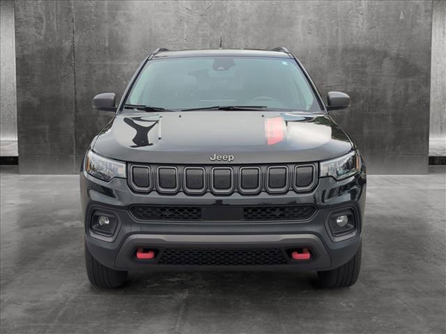 used 2022 Jeep Compass car, priced at $21,137