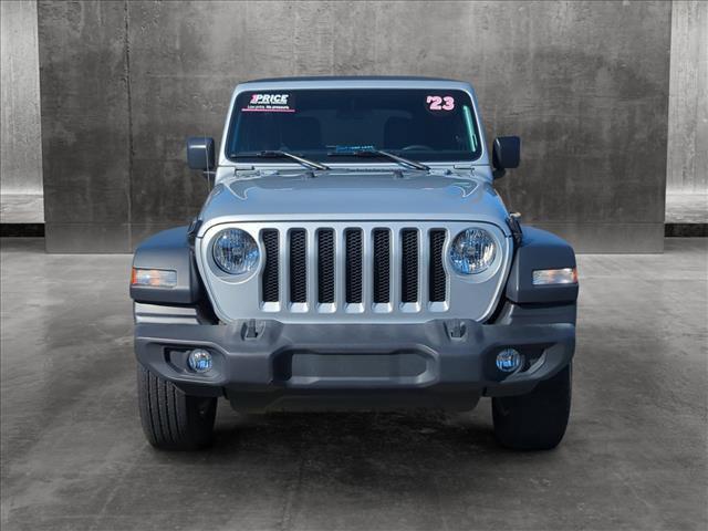 used 2023 Jeep Wrangler car, priced at $33,888