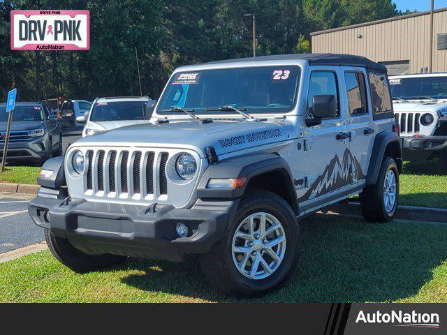 used 2023 Jeep Wrangler car, priced at $33,888