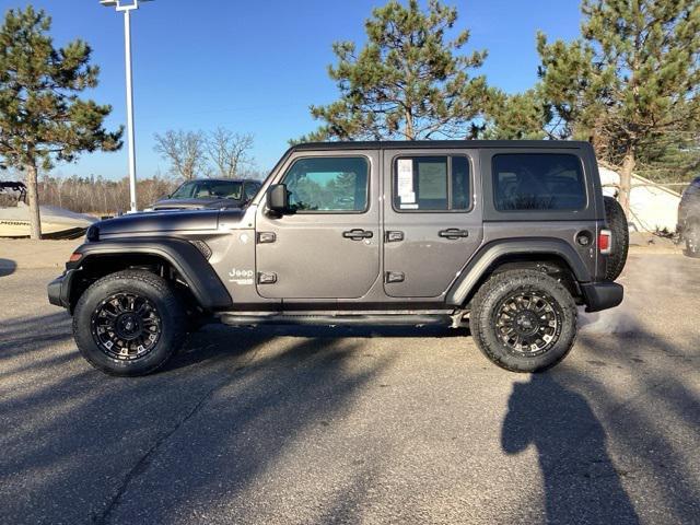 used 2020 Jeep Wrangler Unlimited car, priced at $27,998