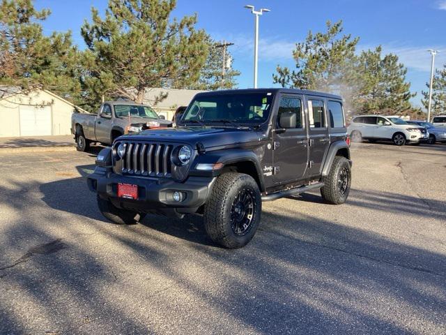 used 2020 Jeep Wrangler Unlimited car, priced at $27,998