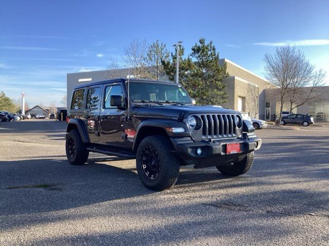 used 2020 Jeep Wrangler Unlimited car, priced at $27,998