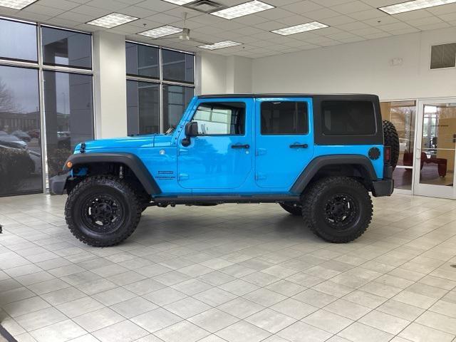 used 2017 Jeep Wrangler Unlimited car, priced at $26,399