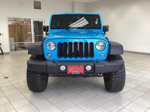 used 2017 Jeep Wrangler Unlimited car, priced at $26,399