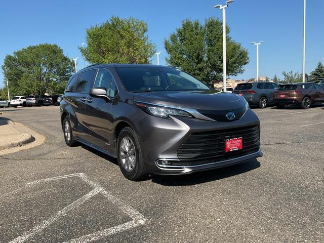 used 2021 Toyota Sienna car, priced at $27,499