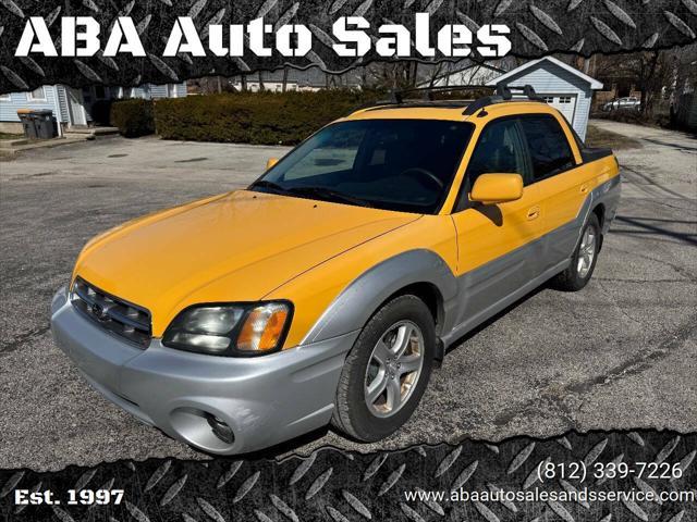 used 2003 Subaru Baja car, priced at $5,400