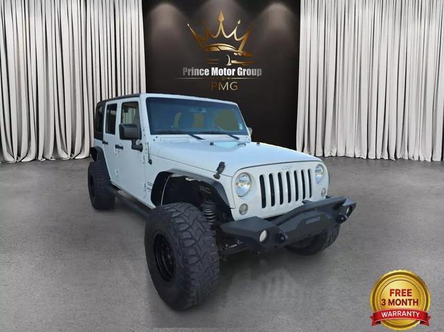 used 2016 Jeep Wrangler Unlimited car, priced at $19,000