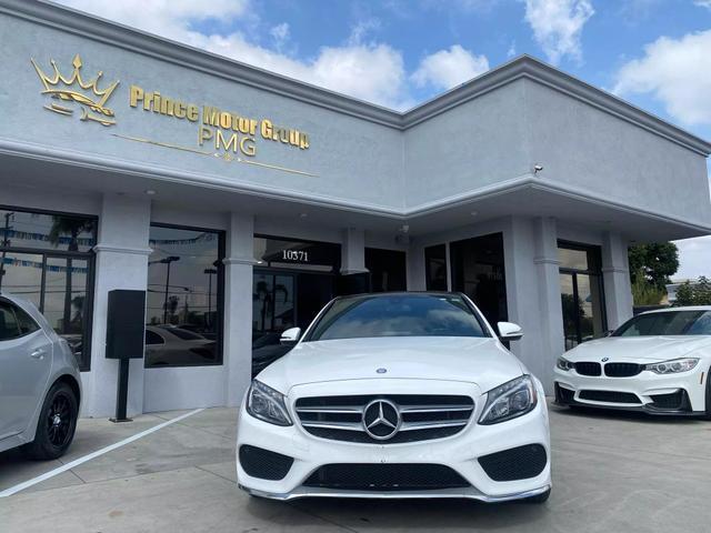 used 2017 Mercedes-Benz C-Class car, priced at $14,500