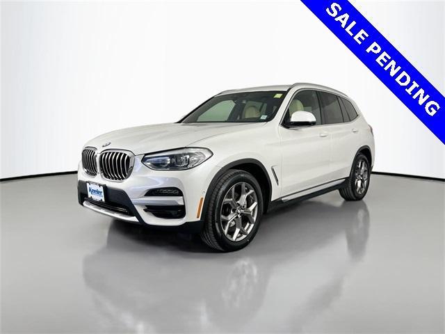 used 2021 BMW X3 car, priced at $29,500