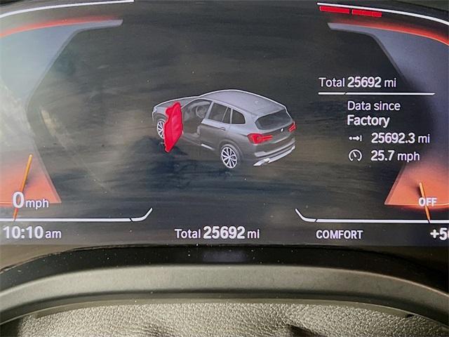 used 2024 BMW X3 car, priced at $39,950