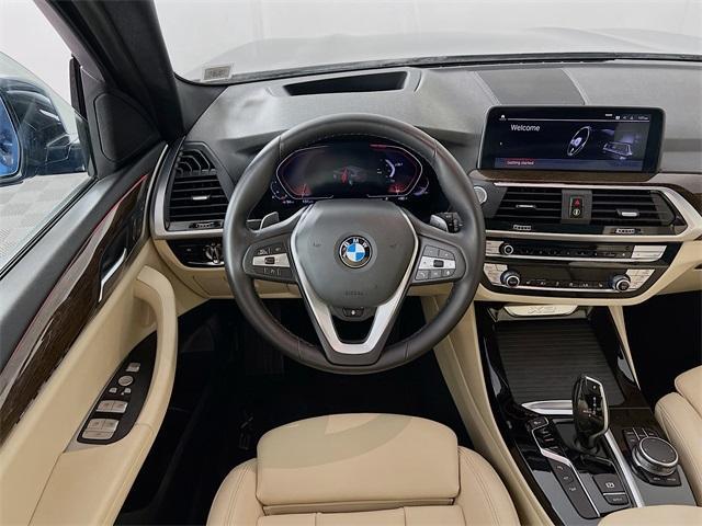 used 2021 BMW X3 car, priced at $28,500