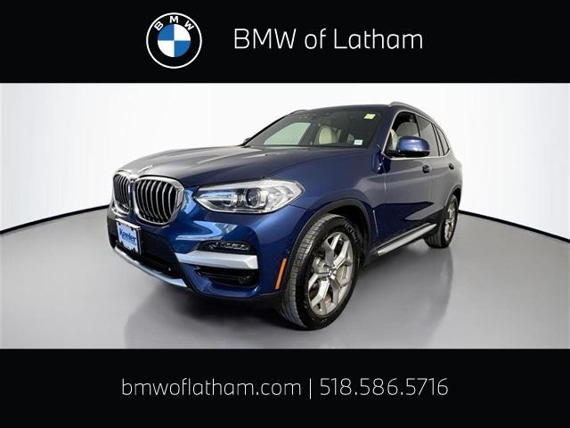 used 2021 BMW X3 car, priced at $28,500