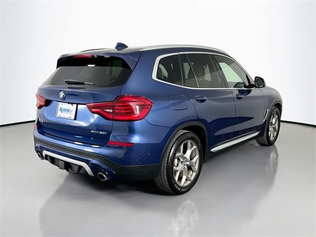 used 2021 BMW X3 car, priced at $28,500
