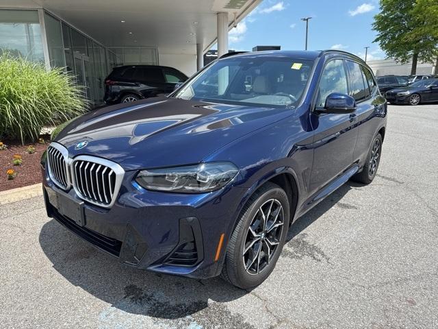 used 2022 BMW X3 car, priced at $36,500