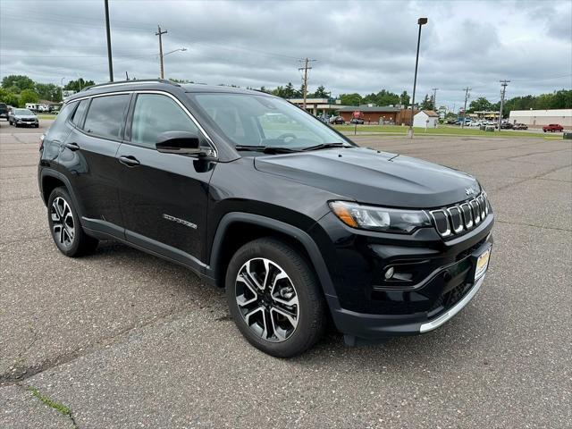 used 2022 Jeep Compass car, priced at $23,990