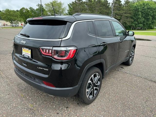 used 2022 Jeep Compass car, priced at $23,990