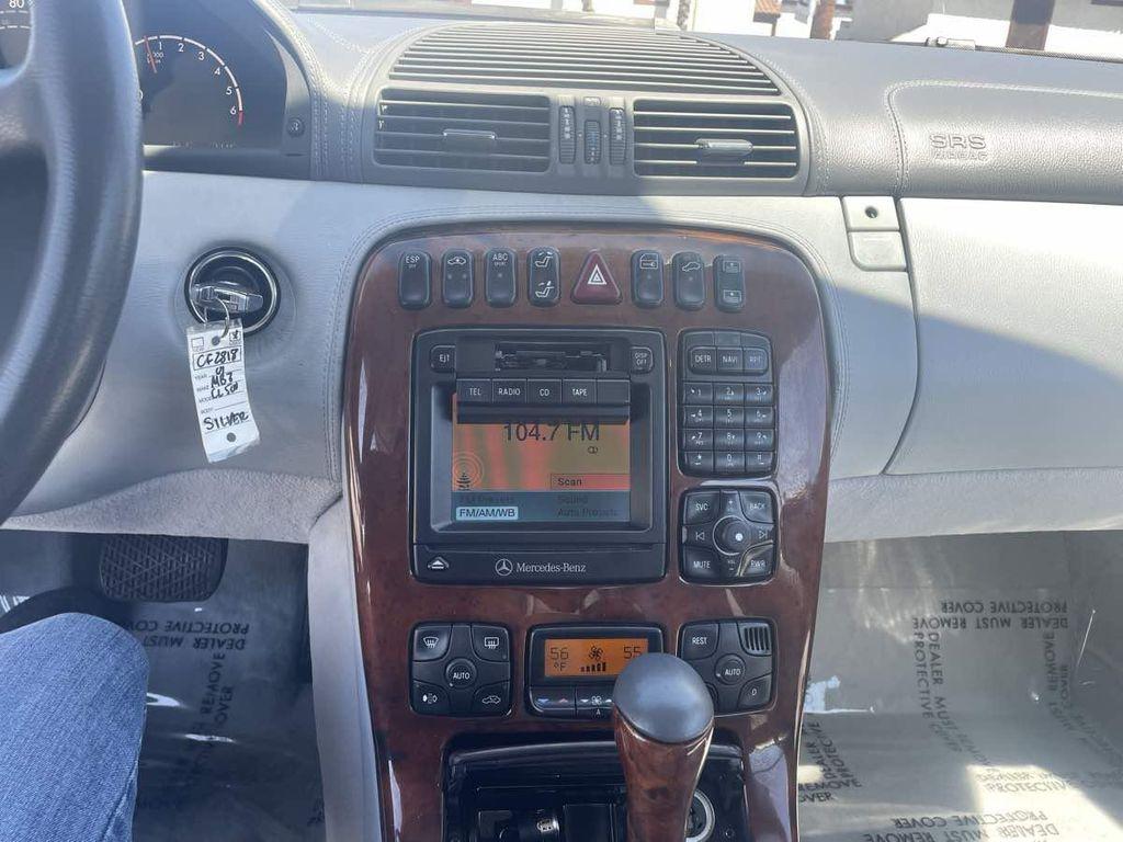 used 2001 Mercedes-Benz CL-Class car, priced at $9,950