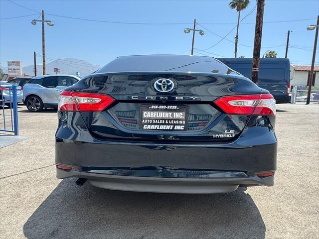 used 2018 Toyota Camry Hybrid car, priced at $14,495