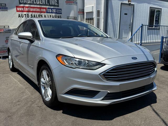 used 2018 Ford Fusion Hybrid car, priced at $9,900