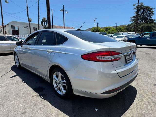 used 2018 Ford Fusion Hybrid car, priced at $9,900