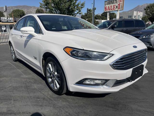 used 2017 Ford Fusion Energi car, priced at $12,495