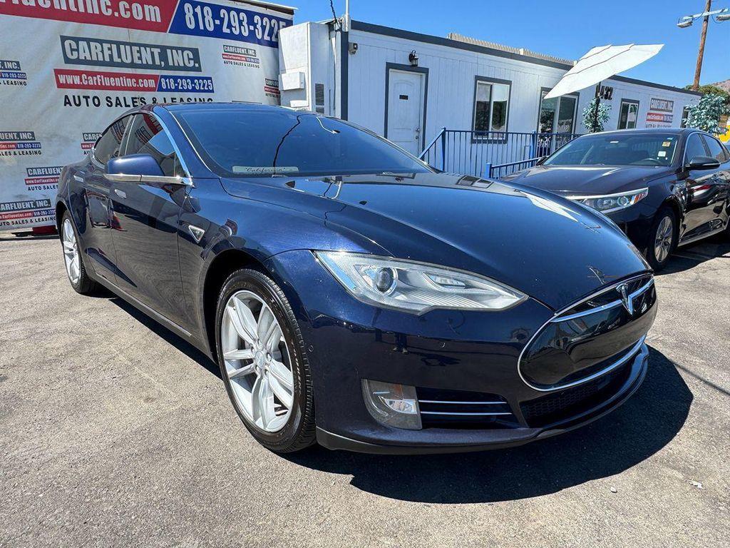 used 2014 Tesla Model S car, priced at $12,999