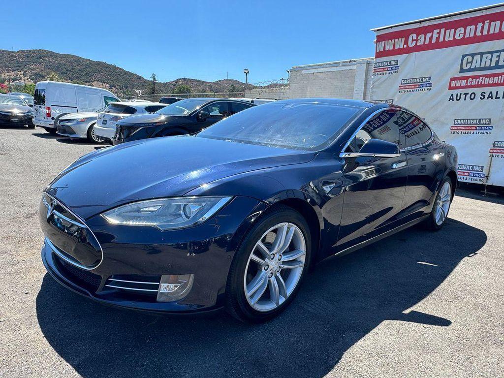 used 2014 Tesla Model S car, priced at $12,999
