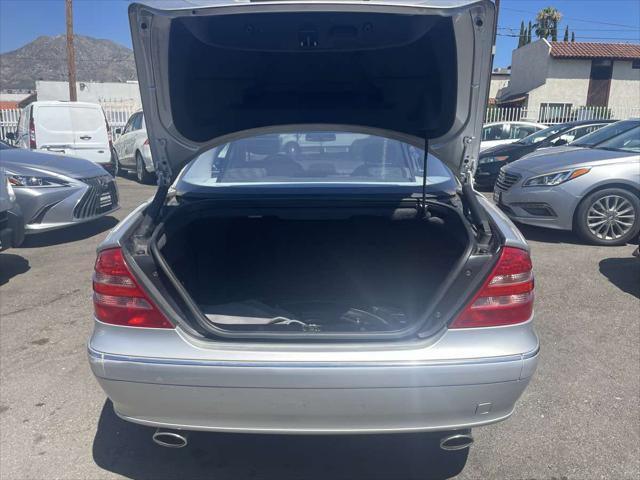 used 2001 Mercedes-Benz CL-Class car, priced at $9,995