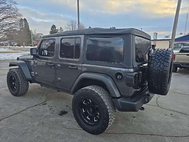 used 2018 Jeep Wrangler Unlimited car, priced at $23,000