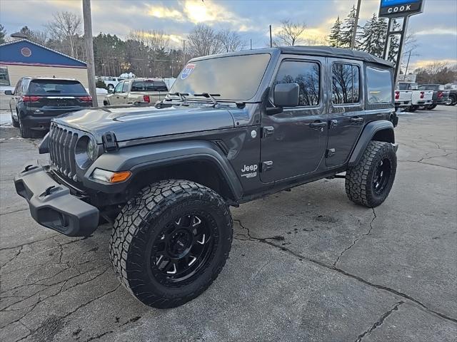 used 2018 Jeep Wrangler Unlimited car, priced at $23,000