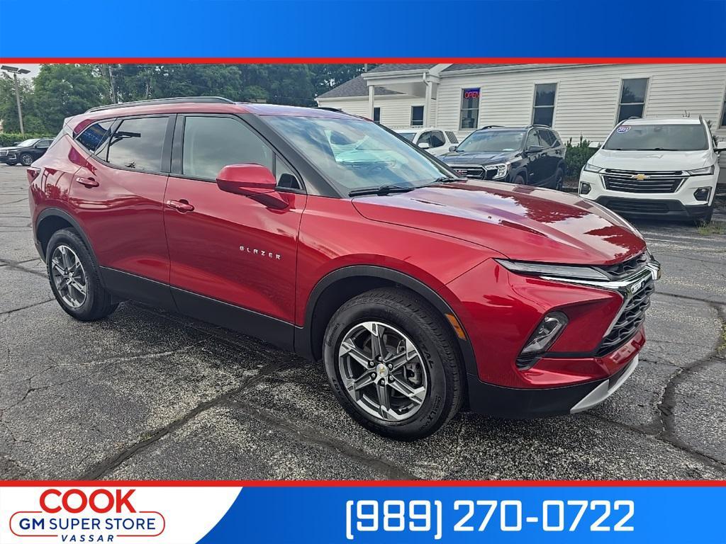 used 2024 Chevrolet Blazer car, priced at $27,500