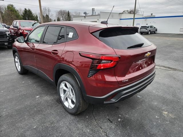 new 2025 Chevrolet Trax car, priced at $21,489