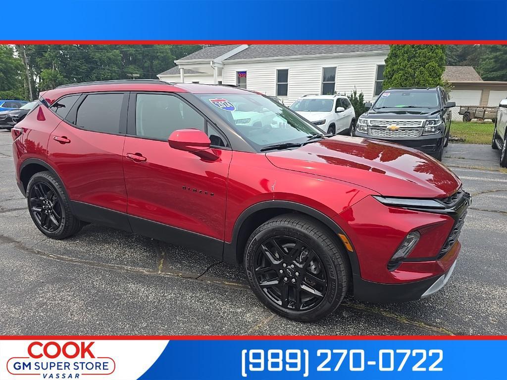 used 2024 Chevrolet Blazer car, priced at $27,750