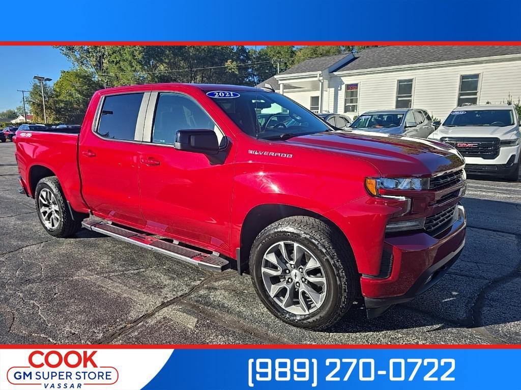 used 2021 Chevrolet Silverado 1500 car, priced at $31,750