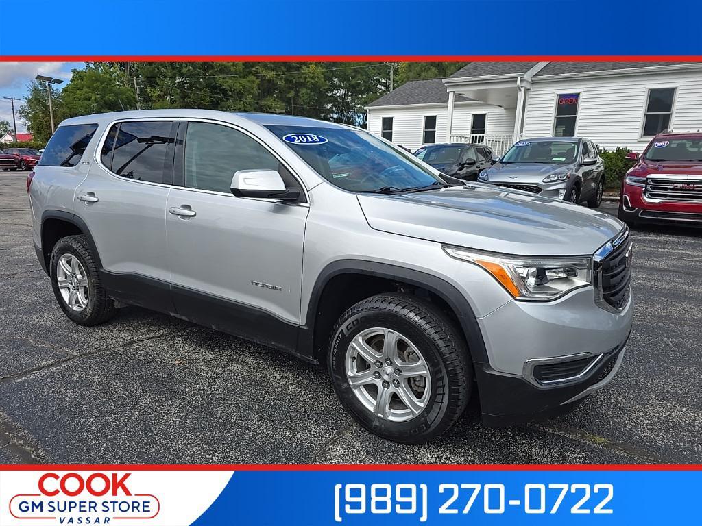used 2018 GMC Acadia car, priced at $15,250