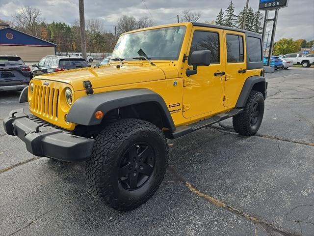 used 2015 Jeep Wrangler Unlimited car, priced at $22,495