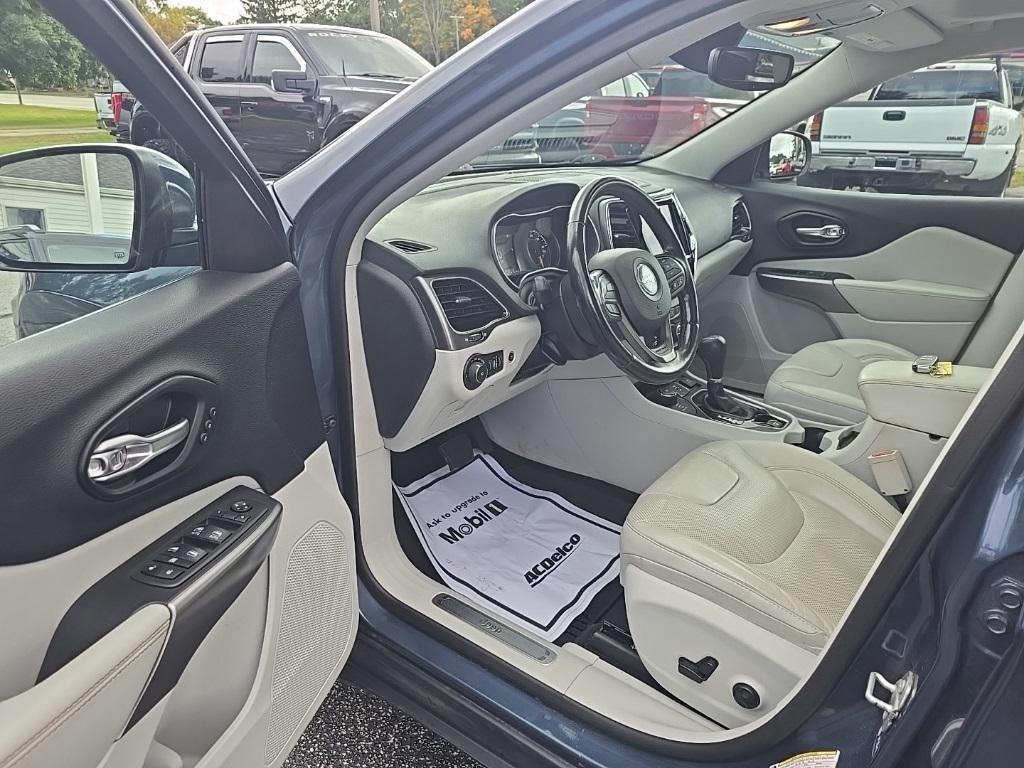 used 2021 Jeep Cherokee car, priced at $18,750