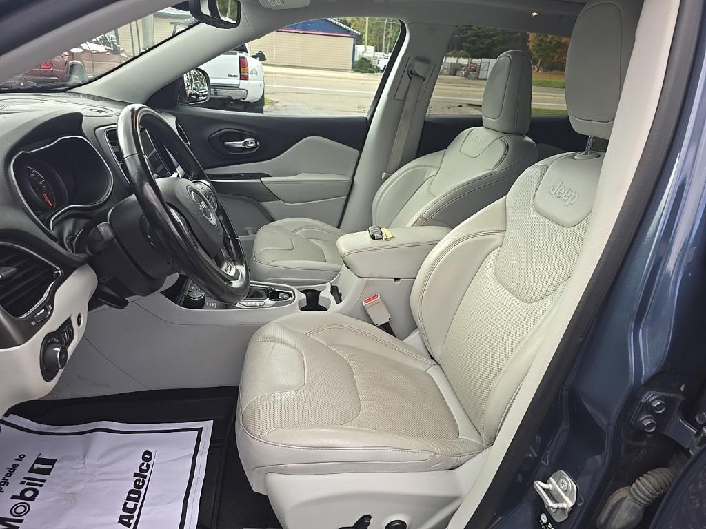 used 2021 Jeep Cherokee car, priced at $18,750