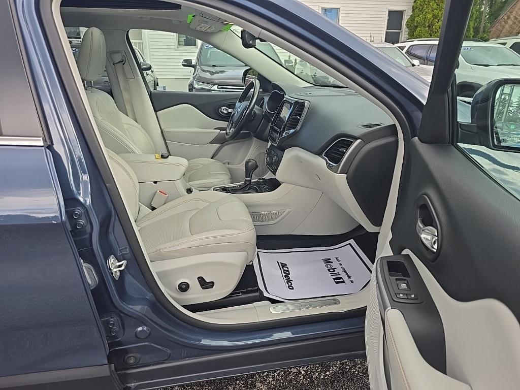 used 2021 Jeep Cherokee car, priced at $18,750