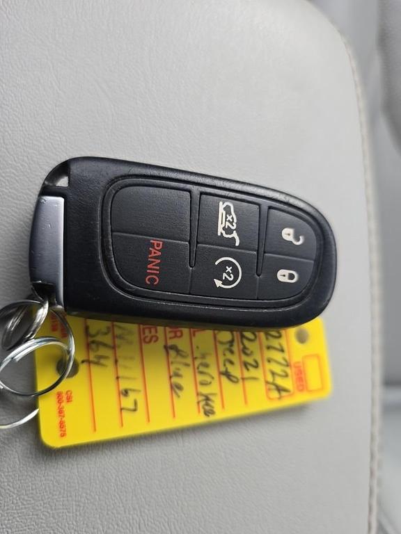 used 2021 Jeep Cherokee car, priced at $18,750