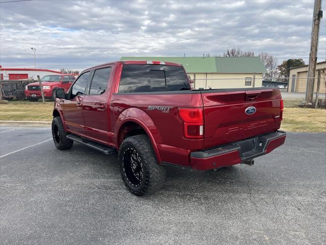 used 2018 Ford F-150 car, priced at $27,901