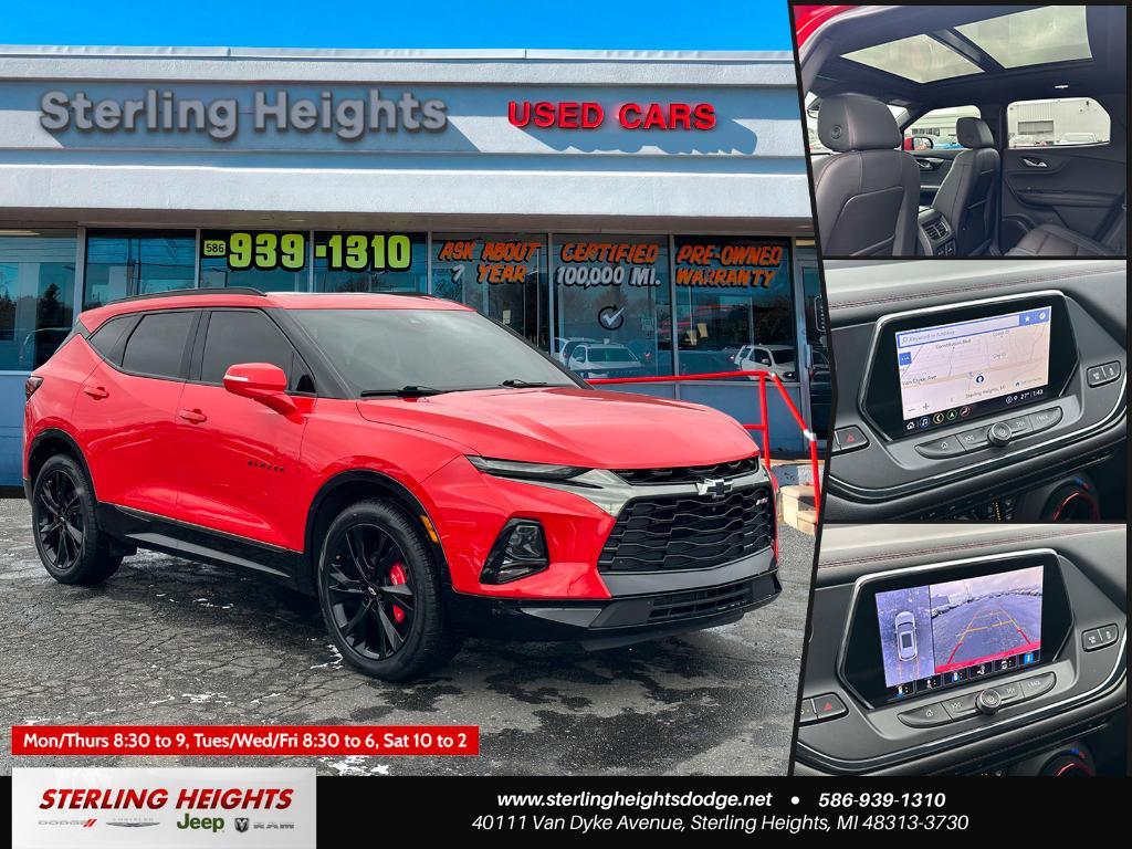 used 2021 Chevrolet Blazer car, priced at $25,995