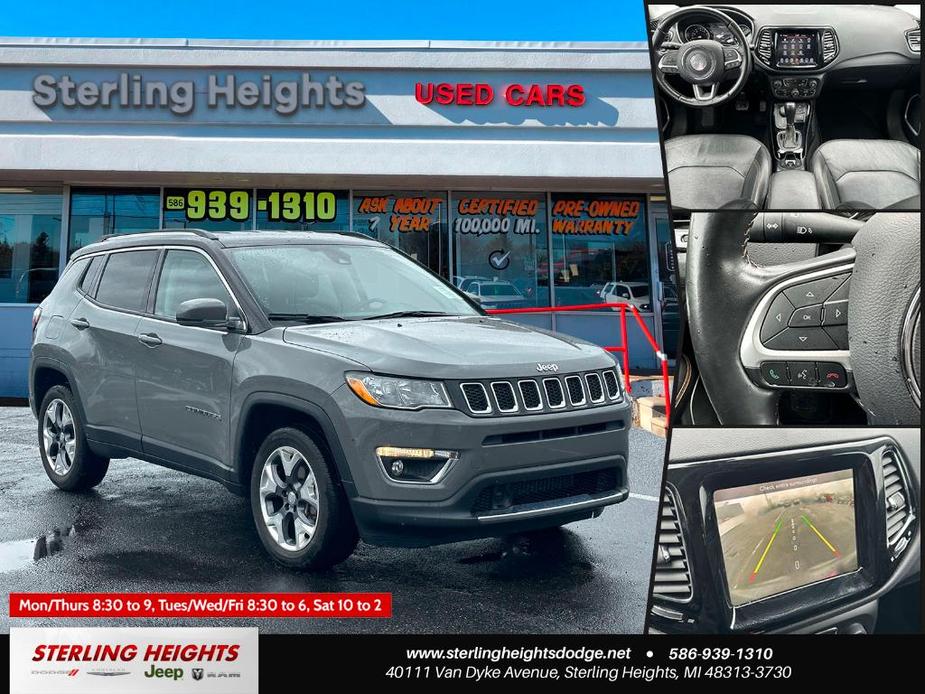 used 2021 Jeep Compass car, priced at $22,995
