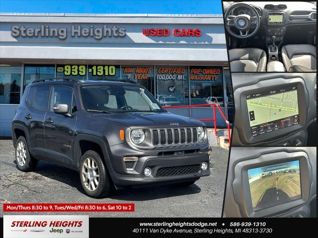 used 2021 Jeep Renegade car, priced at $20,995