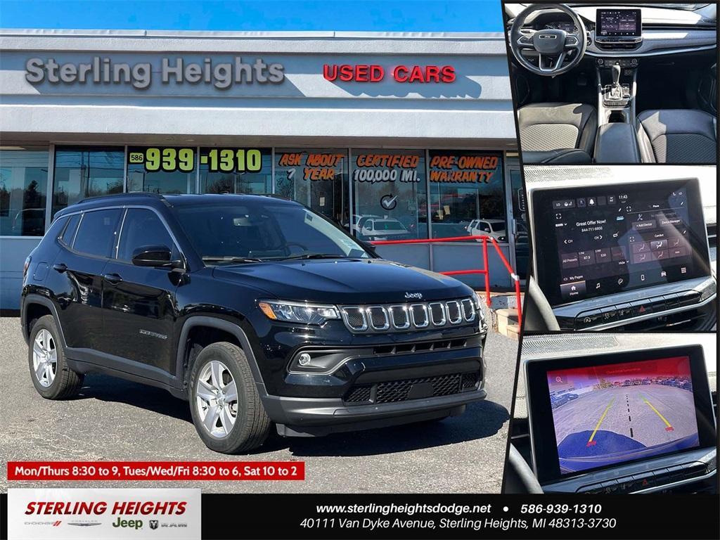 used 2022 Jeep Compass car, priced at $20,995