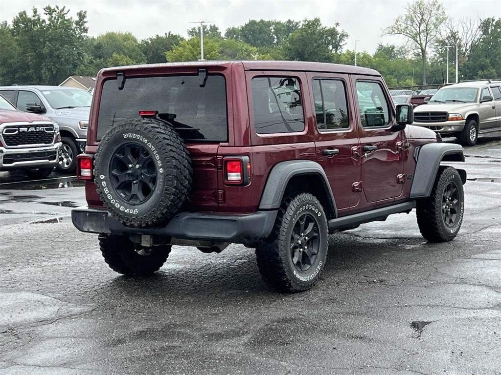 used 2021 Jeep Wrangler Unlimited car, priced at $35,995