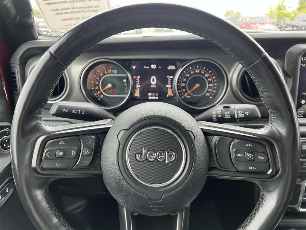 used 2021 Jeep Wrangler Unlimited car, priced at $35,995