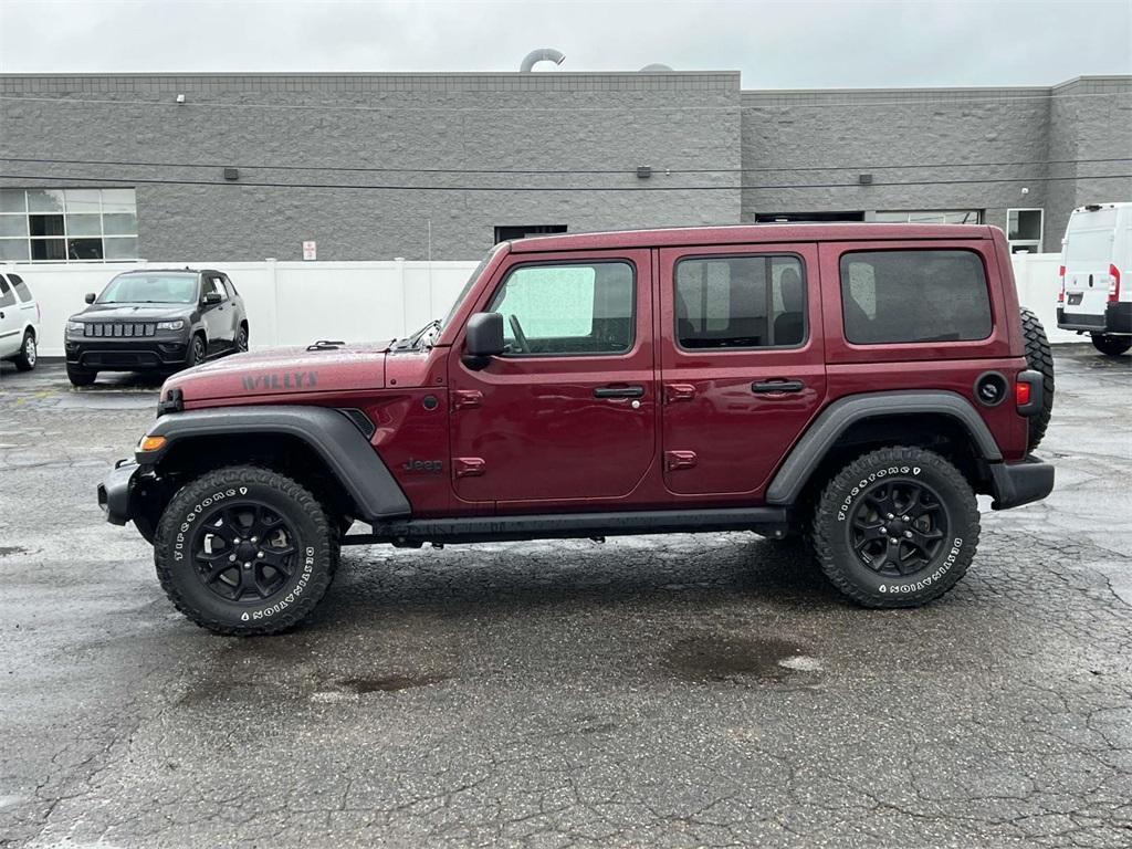 used 2021 Jeep Wrangler Unlimited car, priced at $35,995